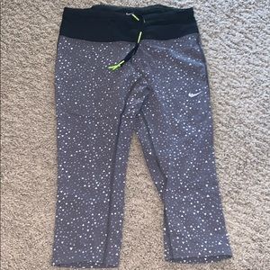 Grey and White Nike Leggings!